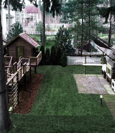 коттеджный поселок "Бельгийская Деревня" проектирование, строительство под ключ, озеленение